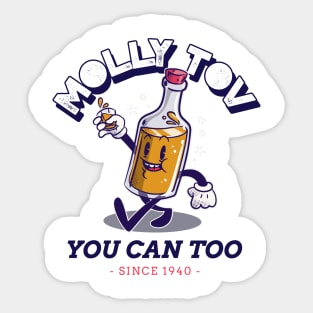 Molly Tov the Molotov Sticker